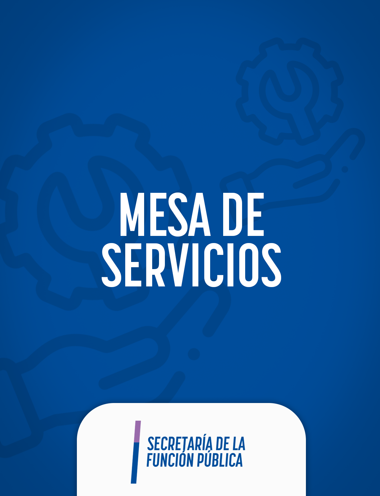 Mesa de Servicios de la SFP